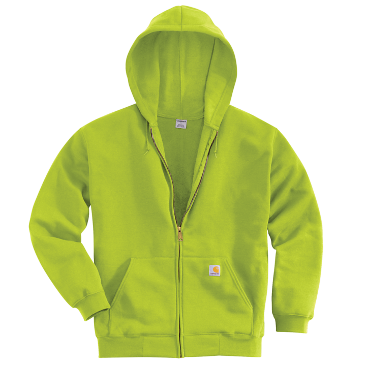 Carhartt Midweight Hooded Zip-Front Sweatshirt (K122) - Sportex Sales